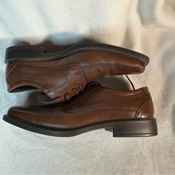 Ecco New Jersey brown leather lace up oxford - Picture 4 of 5
